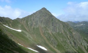 Villgrater Höhenhalbmarathon - Heimwaldjöchl, Blick zur Riepenspitze