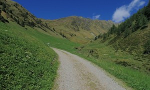 Bergtour Kreuzspitze - Zustieg Rosstal