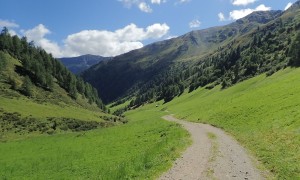 Bergtour Kreuzspitze - Zustieg Rosstal
