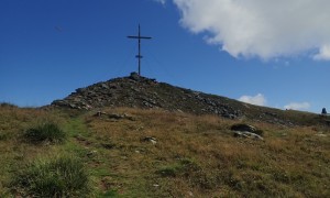 Bergtour Kreuzspitze - kurz vor dem Gipfel