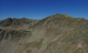 Bergtour Latzfonser Kreuz - Blick zur Samspitze, Kassiansee und Kassianspitze