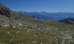 Bergtour Latzfonser Kreuz - Blick zu den Dolomiten