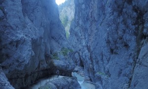 Klettersteig Zugspitze, Höllental - Zustieg Höllentalklamm