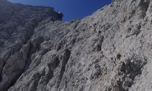 Klettersteig Zugspitze, Höllental - Schlussanstieg