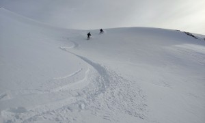 Skitour Hochgrabe - Abfahrt
