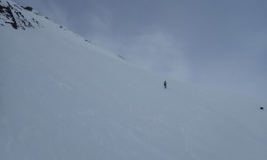 Skitour Kärlsspitze - Abfahrt