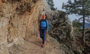 Klettersteig Hanselsteig - Einstieg