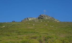 Bergtour Böses Weibele - kurz vor dem Gipfel