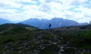 Bergtour Böses Weibele - Abstieg