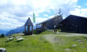 Bergtour Böses Weibele - bei der Hochsteinhütte