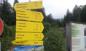 Bergtour Schönfeldspitze - Start bei Rohrmoos