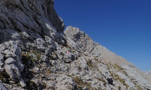 Bergtour Schönfeldspitze - steiler Aufstieg über Ostgrat