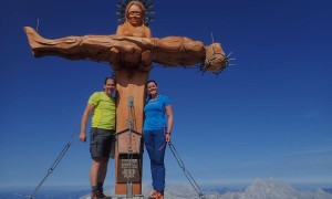 Bergtour Schönfeldspitze - Gipfelsieg