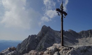 Bergtour Schönfeldspitze - beim Sommerstein, Blick zum Breithorn