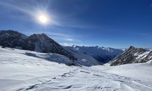 Skihochtour Burgwartscharte - Rückblick