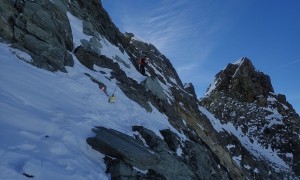 Skihochtour Burgwartscharte - Klettersteig