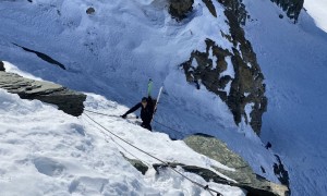 Skihochtour Burgwartscharte - Klettersteig