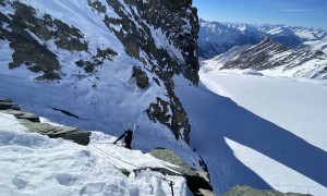 Skihochtour Burgwartscharte - Klettersteig