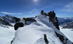 Skihochtour Burgwartscharte - in der Scharte