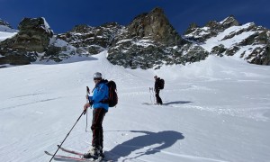 Skihochtour Burgwartscharte - Abfahrt Leitertal