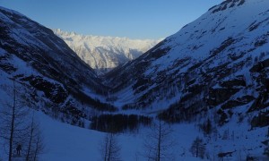 Skihochtour Hocharn - Blick talauswärts Kleinfleißtal