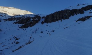 Skihochtour Hocharn - Aufstieg Steilstufe