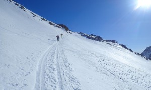 Skihochtour Hocharn - bei der Goldzechscharte (oberhalb)