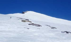Skihochtour Hocharn - mäßig steiles Gipfelplateau