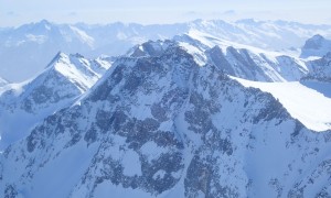 Skihochtour Hocharn - Blick zum Hoher Sonnblick