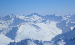 Skihochtour Hocharn - Blick zur Hochalmspitze