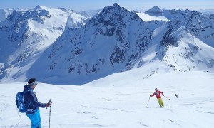 Skihochtour Hocharn - Abfahrt