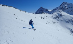 Skihochtour Hocharn - Abfahrt