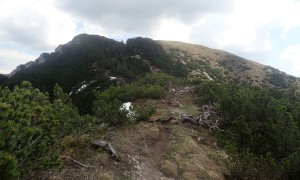 Bergtour Golz - Aufstieg