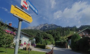 Bergtour Kammspitze - Aufstieg