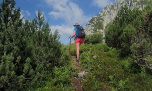 Bergtour Kammspitze - Aufstieg