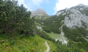 Bergtour Kammspitze - Aufstieg