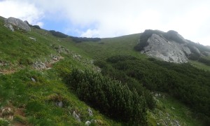 Bergtour Kammspitze - Aufstieg