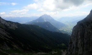 Bergtour Kammspitze - Aufstieg, Blick zum Grimming