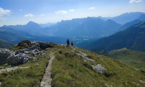 Bergtour Porze - Abstieg
