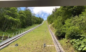 Hochtour Hoher Tenn - Auffahrt mit dem Schrägaufzug