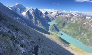 Hochtour Hoher Tenn - immer steiler werdender Aufstieg