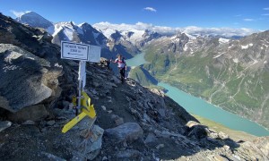 Hochtour Hoher Tenn - Aufstieg, Scharte kurz vor dem Kempsenkopf