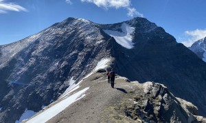 Hochtour Hoher Tenn - Aufstieg, Kleiner Tenn, Schneespitze und Hoher Tenn noch vor uns