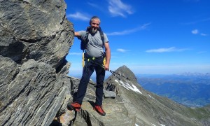 Hochtour Hoher Tenn - seilversicherter Aufstieg zum Kleinen Tenn