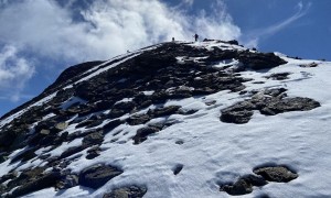 Hochtour Hoher Tenn - Aufstieg zur Schneespitze