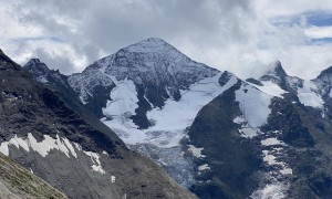Hochtour Hoher Tenn - Abstieg, Blick zum Wiesbachhorn