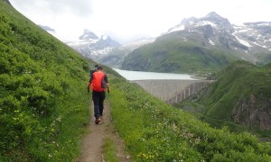 Hochtour Hoher Tenn - Abstieg, kurz vor dem Mooserboden