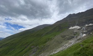 Hochtour Hoher Tenn - Abstieg, Rückblick