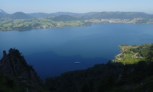 Bergtour Traunstein - Aufstieg Hernlersteig
