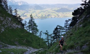 Bergtour Traunstein - Aufstieg Hernlersteig
